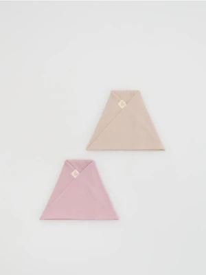 Reserved - Bawełniany komin 2 pack - wielobarwny