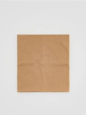 Reserved - Bawełniany komin - beżowy