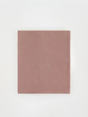 Reserved - Bawełniany komin - brązowy