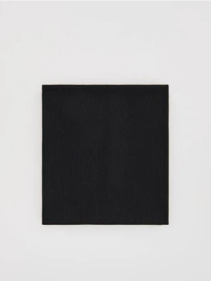 Reserved - Bawełniany komin - czarny