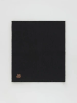 Reserved - Bawełniany komin - czarny