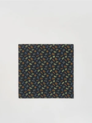 Reserved - Bawełniany komin - czarny