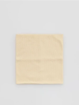 Reserved - Bawełniany komin - kremowy