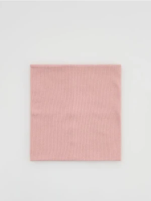 Reserved - Bawełniany komin - pastelowy róż