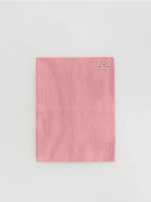 Reserved - Bawełniany komin Pusheen - różowy