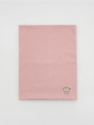 Reserved - Bawełniany komin Pusheen - różowy