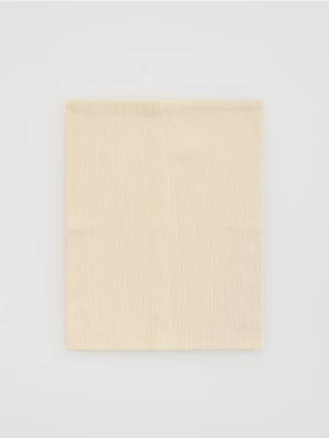 Reserved - Bawełniany komin - złamana biel