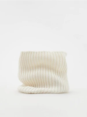 Reserved - Bawełniany komin - złamana biel