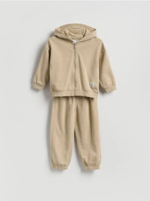 Zdjęcie produktu Reserved - Bawełniany komplet - beżowy