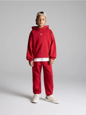 Reserved - Bawełniany komplet - bordowy