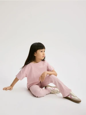 Reserved - Bawełniany komplet - brudny róż