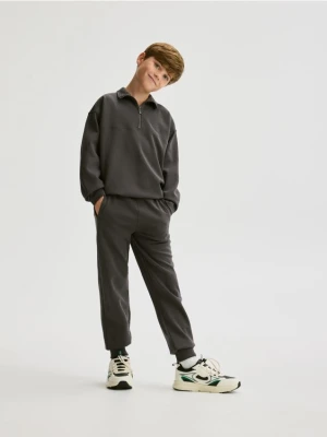 Reserved - Bawełniany komplet - ciemnoszary