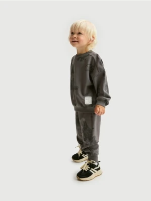 Reserved - Bawełniany komplet - ciemnoszary