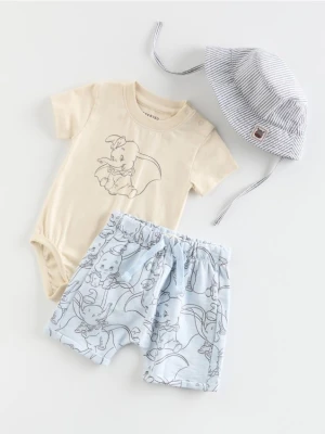 Reserved - Bawełniany komplet Dumbo - jasnoniebieski