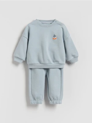 Reserved - Bawełniany komplet - jasnoniebieski