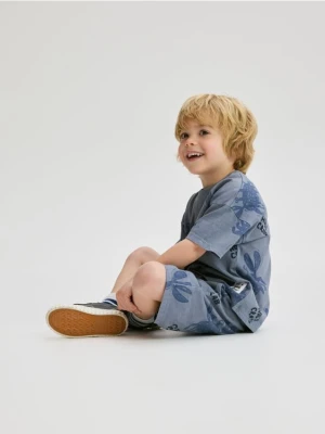 Reserved - Bawełniany komplet - jasnoniebieski