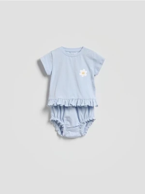 Reserved - Bawełniany komplet - jasnoniebieski