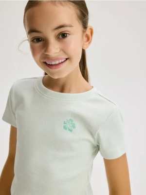 Reserved - Bawełniany komplet - jasnoturkusowy