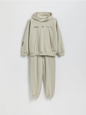 Reserved - Bawełniany komplet - jasnozielony