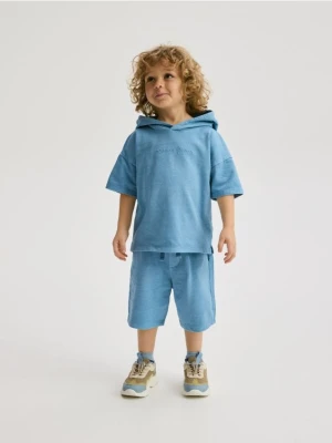 Reserved - Bawełniany komplet - niebieski