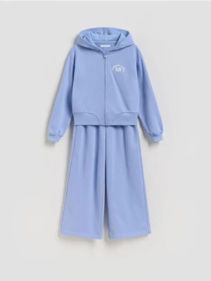 Reserved - Bawełniany komplet - niebieski