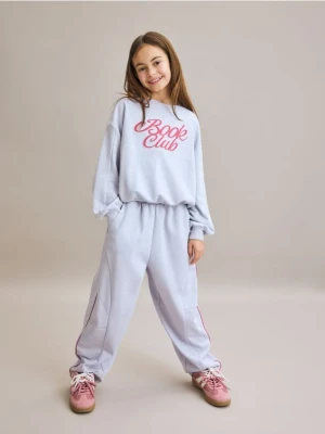 Reserved - Bawełniany komplet - niebieski