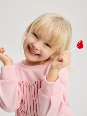 Reserved - Bawełniany komplet - różowy