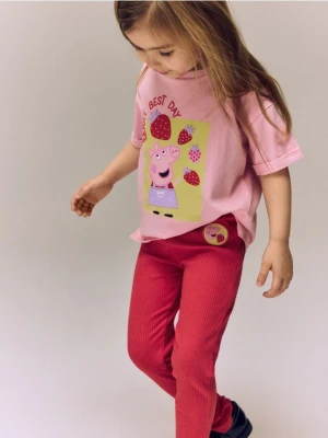 Reserved - Bawełniany komplet Świnka Peppa - wielobarwny