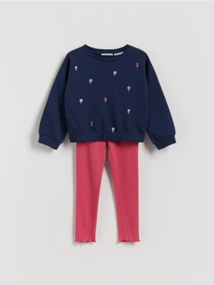 Reserved - Bawełniany komplet - wielobarwny