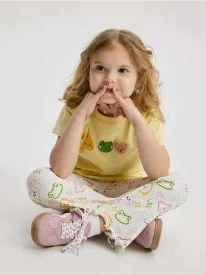 Reserved - Bawełniany komplet - złamana biel