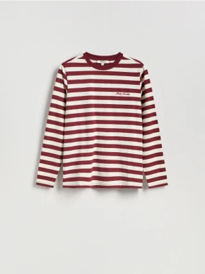 Reserved - Bawełniany longsleeve - wielobarwny