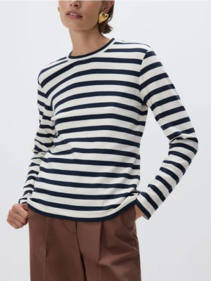 Reserved - Bawełniany longsleeve - wielobarwny