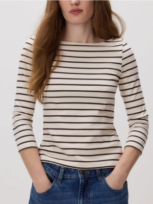 Reserved - Bawełniany longsleeve - wielobarwny