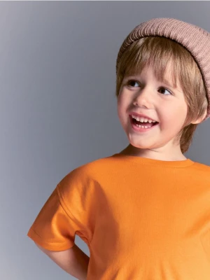 Reserved - Bawełniany t-shirt 2 pack - pomarańczowy