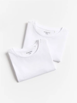 Reserved - Bawełniany t-shirt 2 pack - wielobarwny