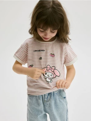Reserved - Bawełniany t-shirt My Melody - wielobarwny