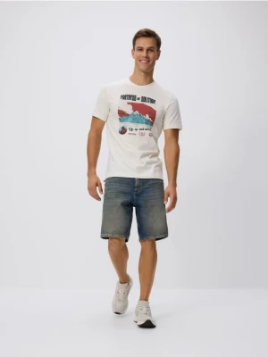 Reserved - Bawełniany t-shirt regular fit SUPERMAN™ - wielobarwny