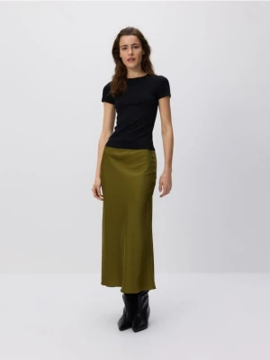 Zdjęcie produktu Reserved - Bawełniany t-shirt slim fit - czarny