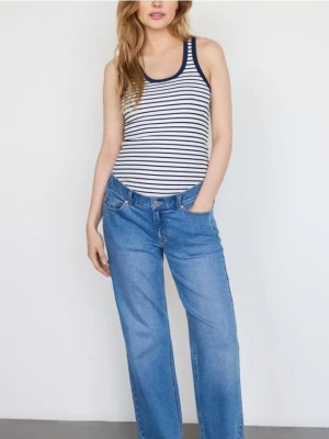 Zdjęcie produktu Reserved - Bawełniany top na ramiączkach - biały