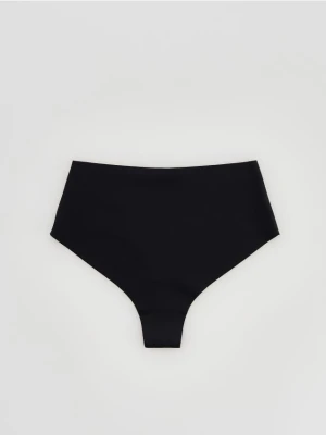 Zdjęcie produktu Reserved - Bezszwowe majtki typu stringi - czarny