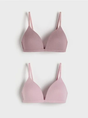 Reserved - Biustonosz 2 pack - jasnofioletowy