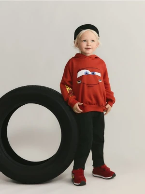 Reserved - Bluza Auta - czerwony