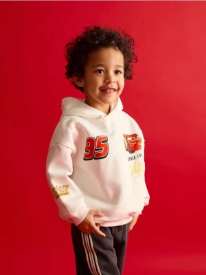 Reserved - Bluza Auta - złamana biel