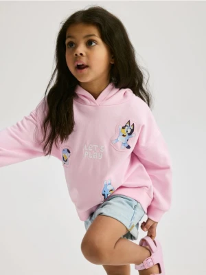 Reserved - Bluza Bluey - różowy