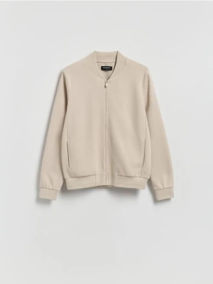 Reserved - Bluza bomberka - beżowy