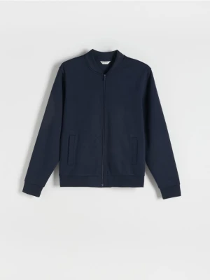 Reserved - Bluza bomberka - granatowy