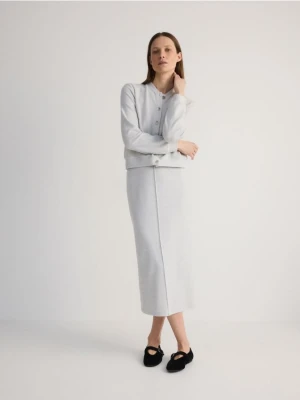 Reserved - Bluza bomberka - jasnoszary