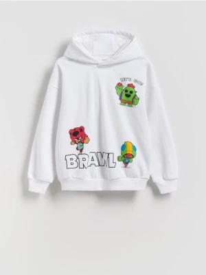 Reserved - Bluza Brawl Stars - biały
