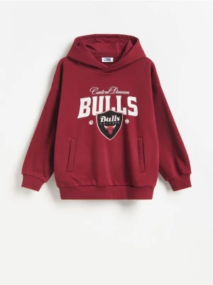 Reserved - Bluza Chicago Bulls NBA - bordowy