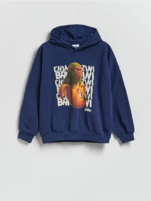 Reserved - Bluza Chimpanzini Bananini - granatowy